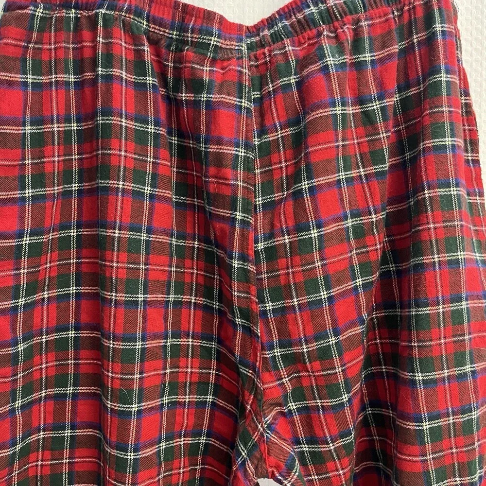 Polo Ralph Lauren Mens Flannel Tartan Plaid Pajama Bottoms‎ 1XLT Comfort